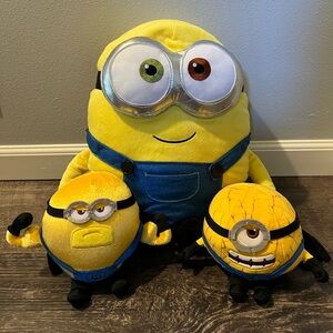 New Minion Plush Bundle